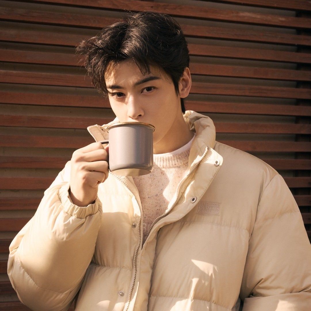 A moment captured by a fan of Cha Eunwoo