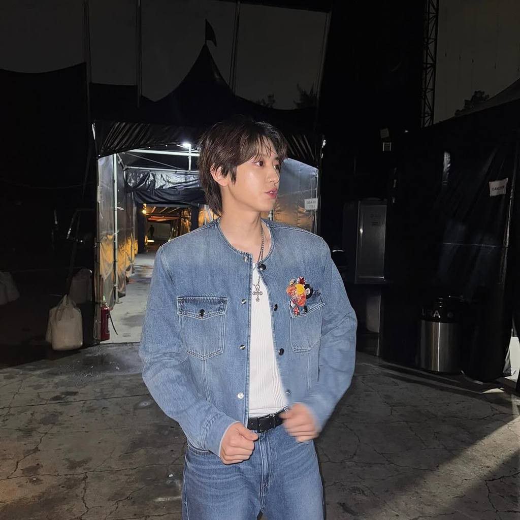 Behind-the-scenes cut of Chanyeol
