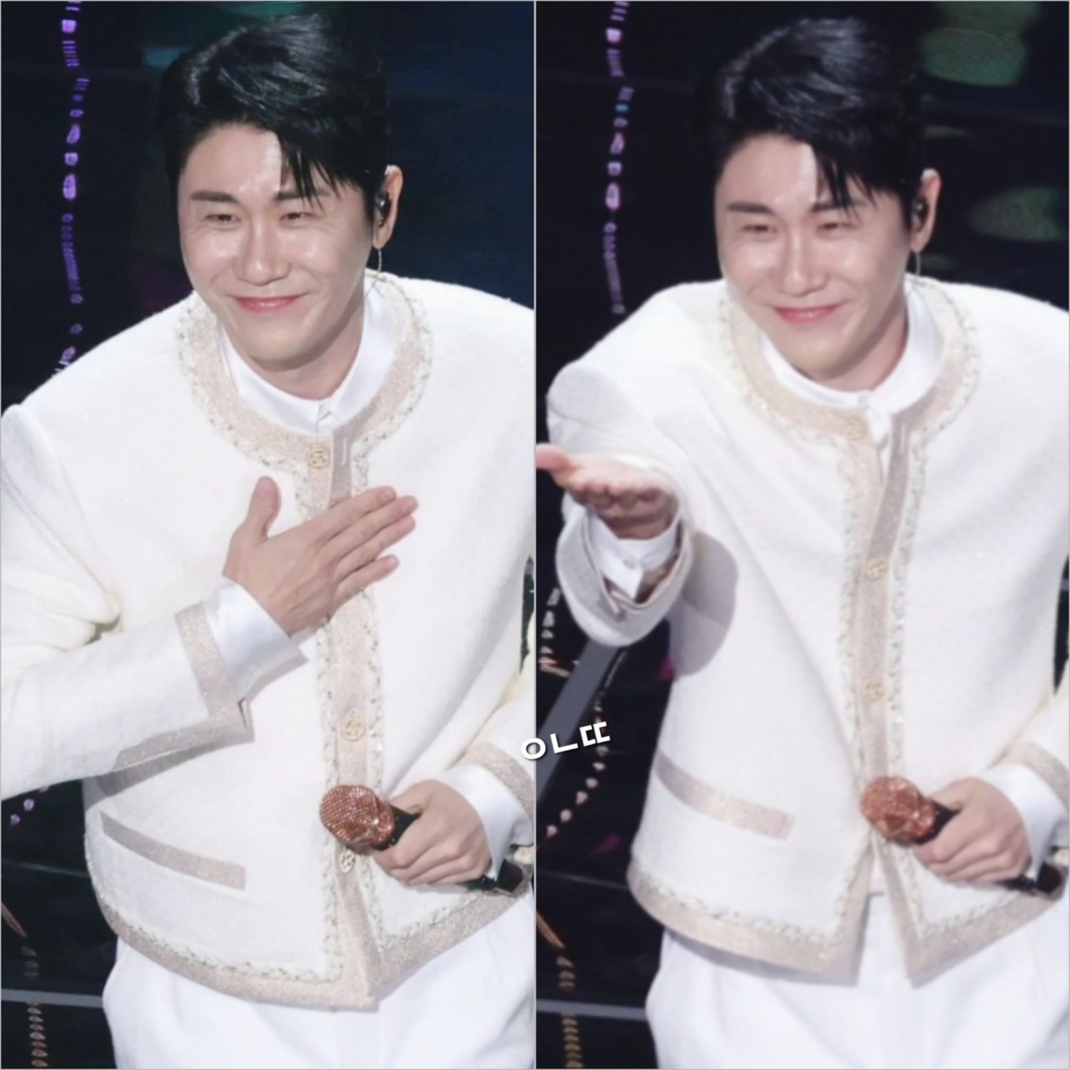 粉丝拍下的永卓瞬间