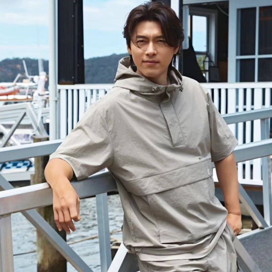Behind-the-scenes cut of Hyun Bin