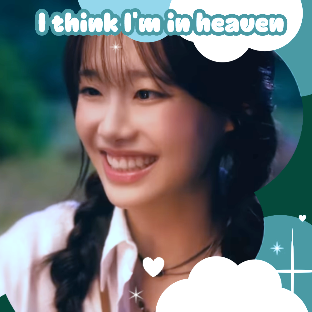 A moment captured by a fan of Chuu