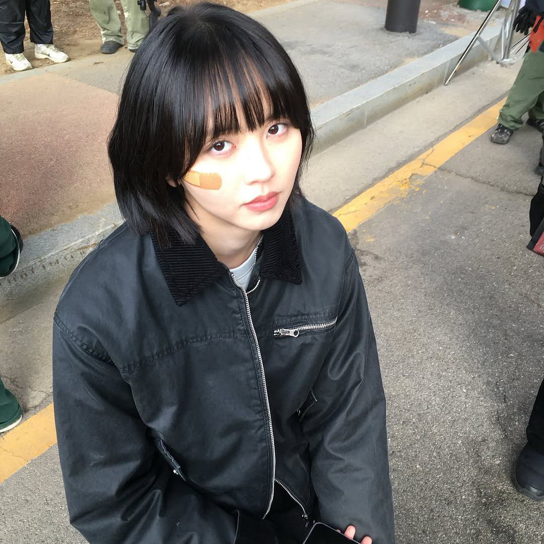 Behind-the-scenes cut of Kim Sohyun
