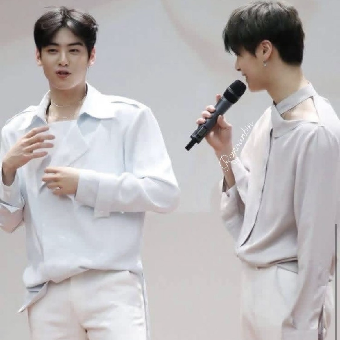 A moment captured by a fan of Cha Eunwoo