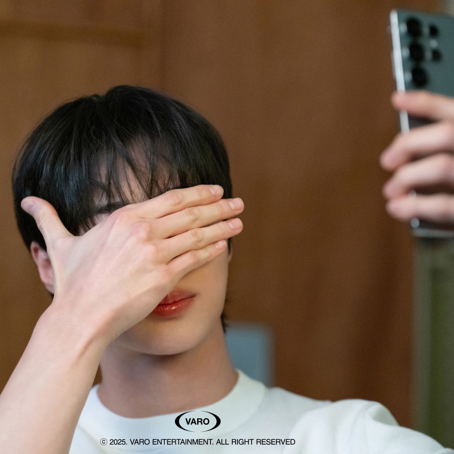 Recent activity shot of Byeon Wooseok
