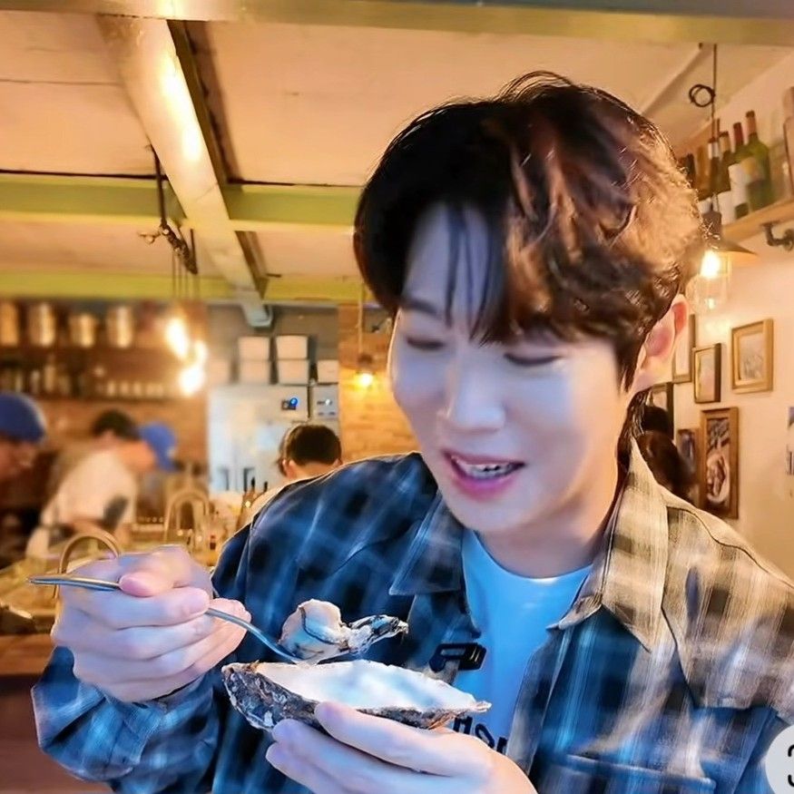 Behind-the-scenes cut of Son Taejin