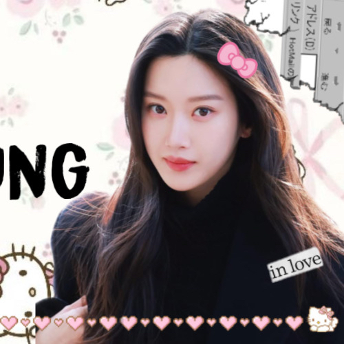 Behind-the-scenes cut of Mun Kayoung