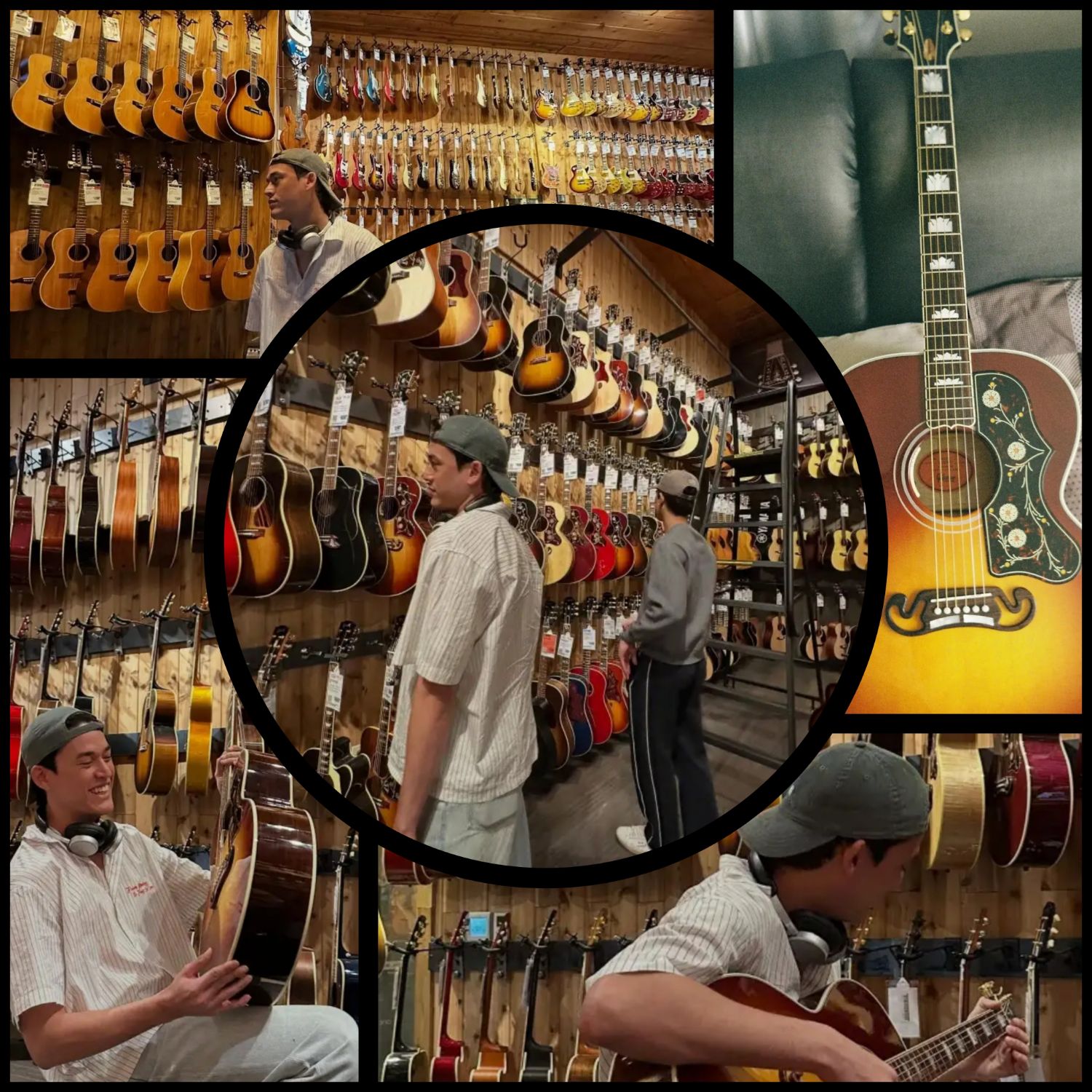 A moment captured by a fan of Fluke Gawin Caskey