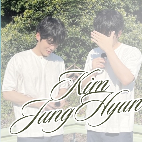 Behind-the-scenes cut of Kim Junghyun