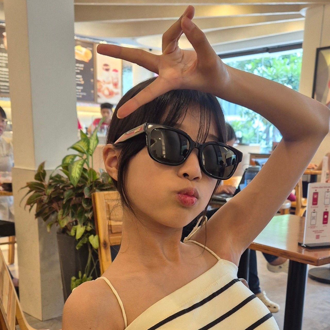 A moment captured by a fan of Bin Yeseo