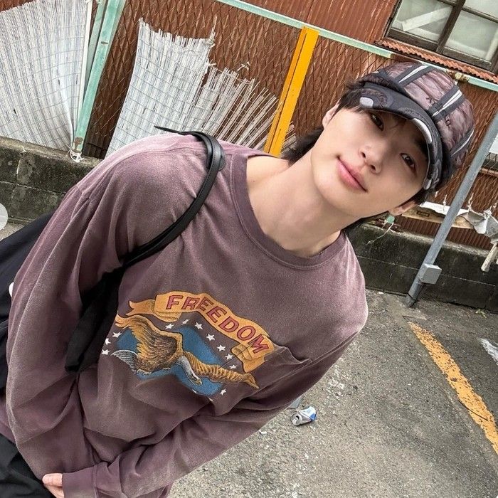 A moment captured by a fan of Byeon Wooseok