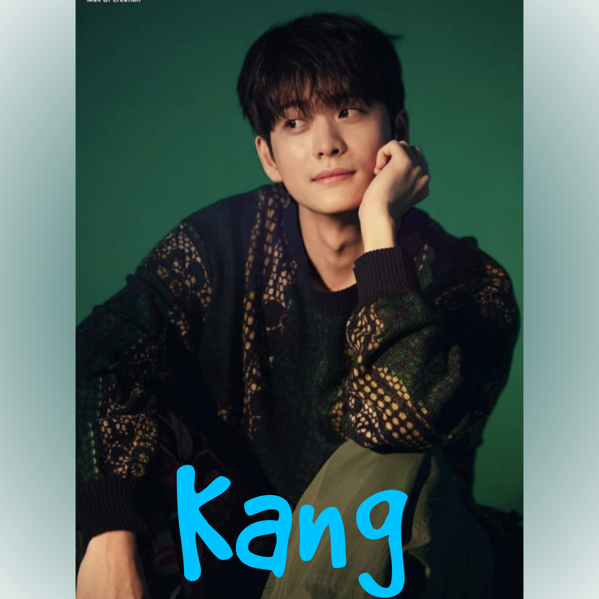 Behind-the-scenes cut of Kang Taeoh