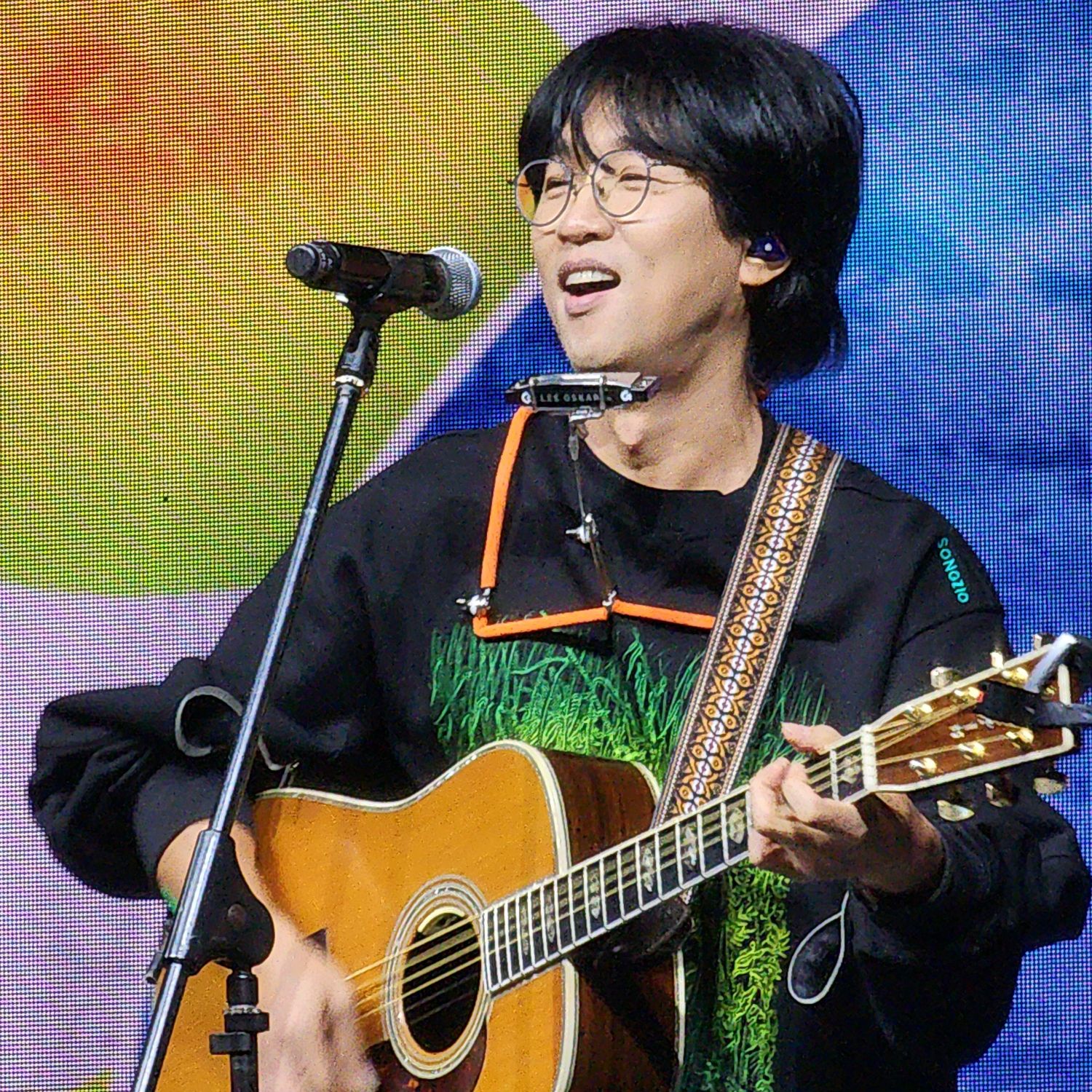 A moment captured by a fan of Bak Changgeun
