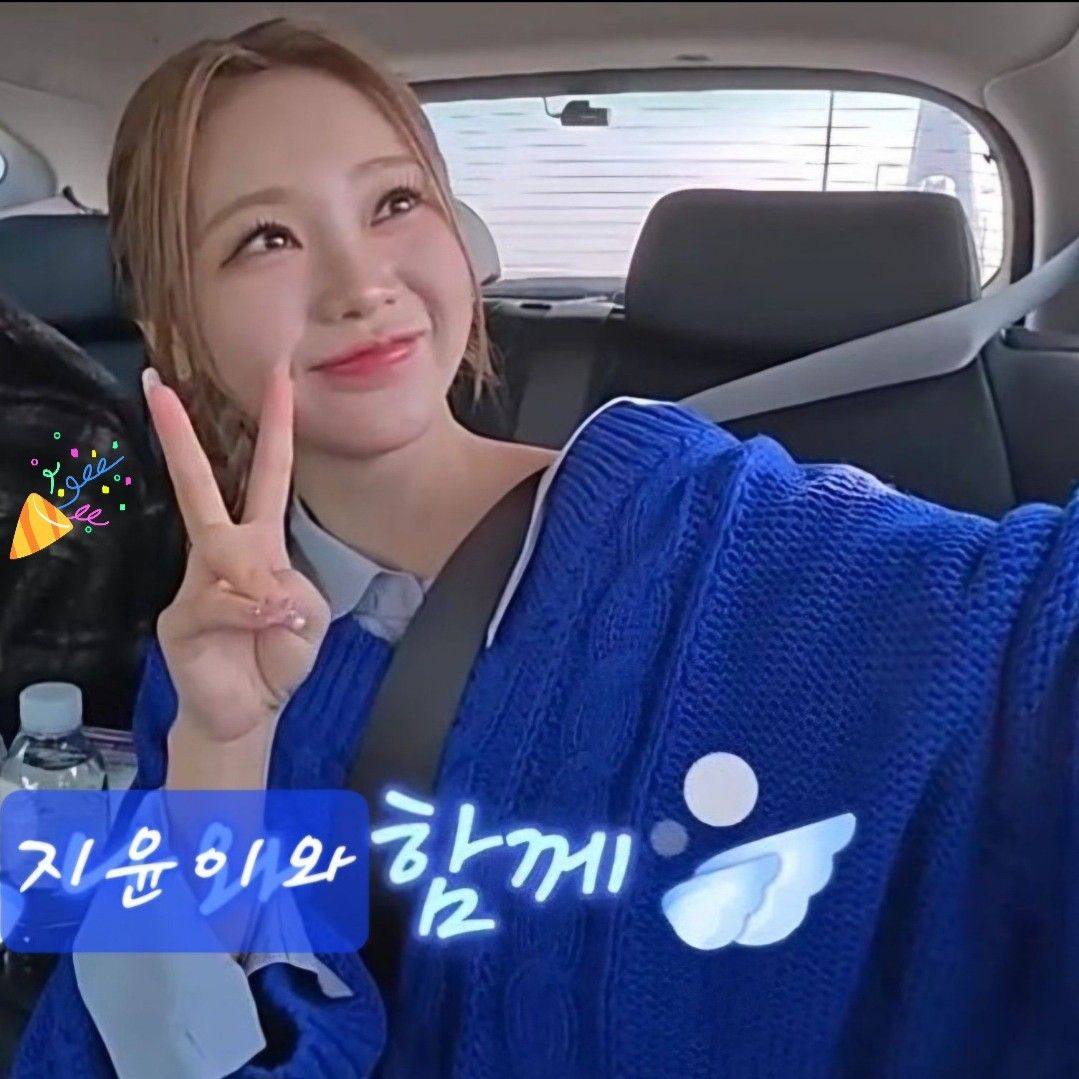 Behind-the-scenes cut of Hong Jiyoon