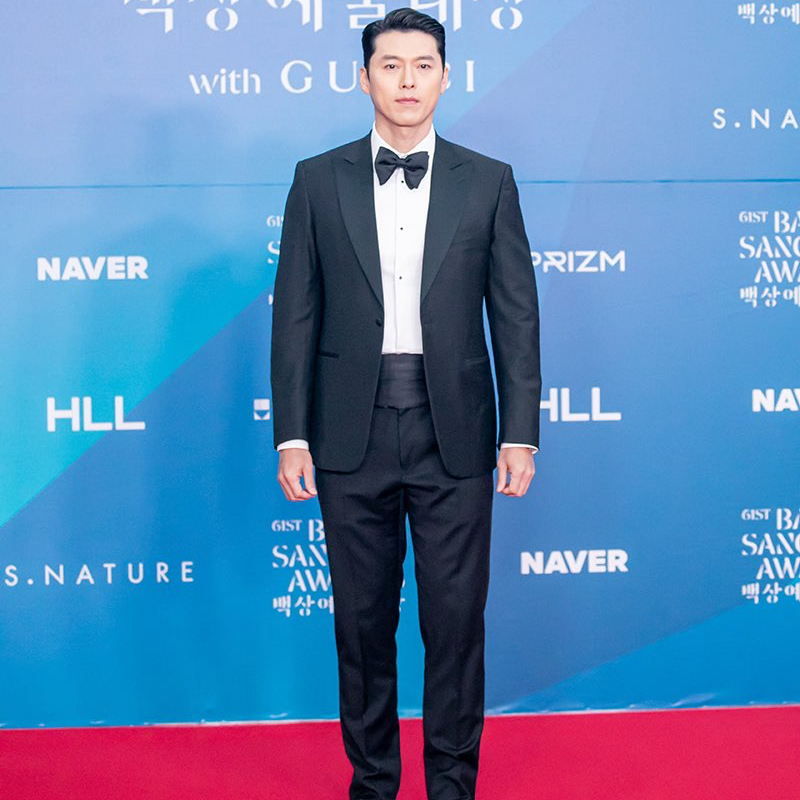 Recent activity shot of Hyun Bin