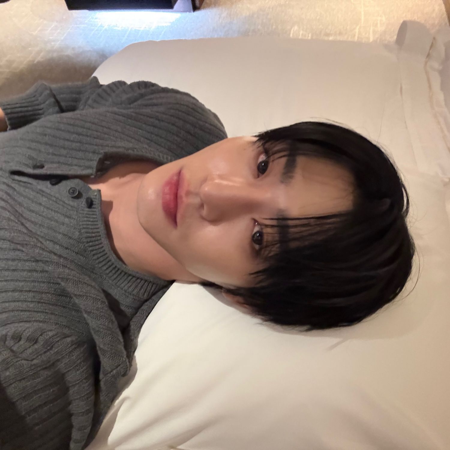 Momen yang diabadikan oleh penggemar Ahn Hyoseop