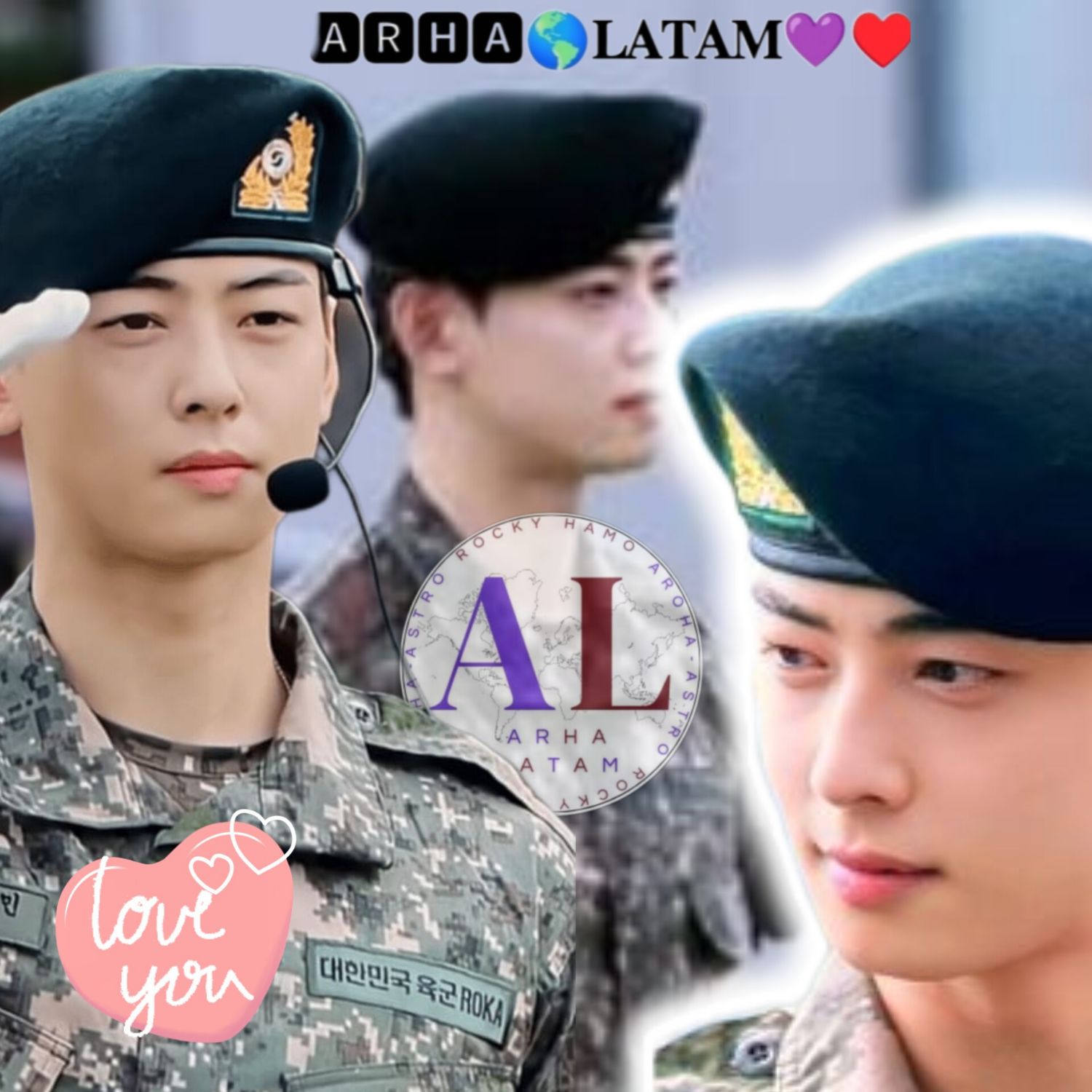 Behind-the-scenes cut of Cha Eunwoo