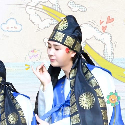 A moment captured by a fan of Song Minjun