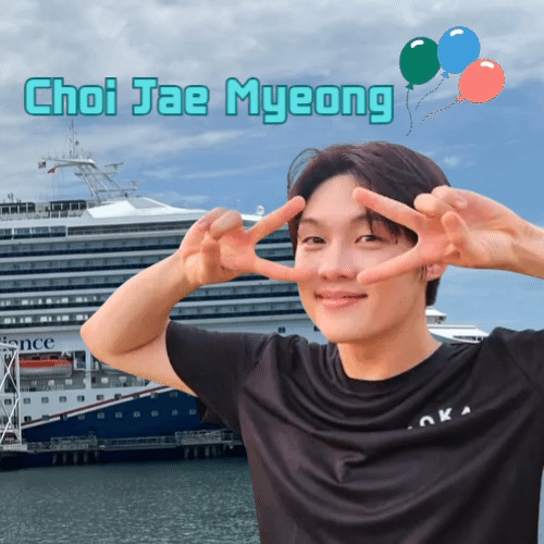 A moment captured by a fan of Choi Jaemyeong
