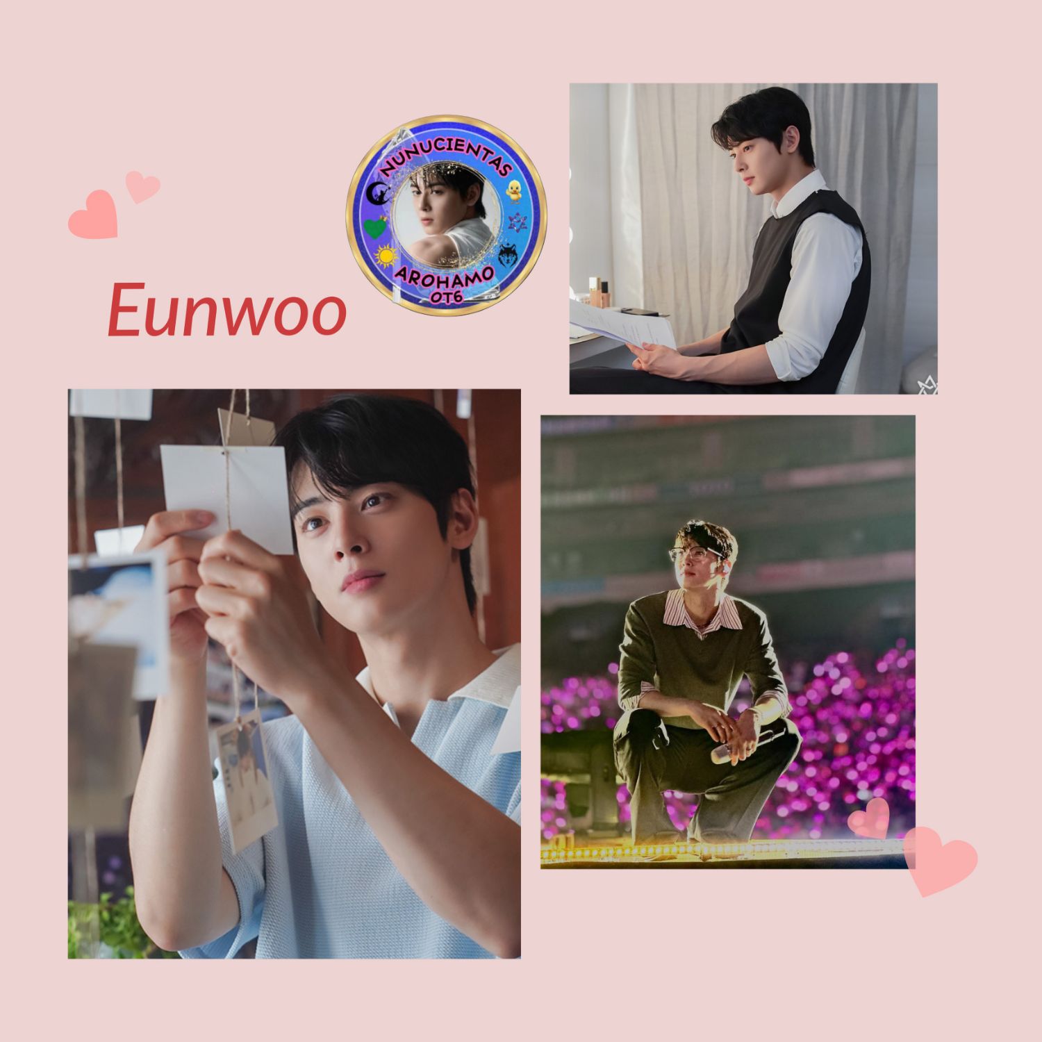 Behind-the-scenes cut of Cha Eunwoo