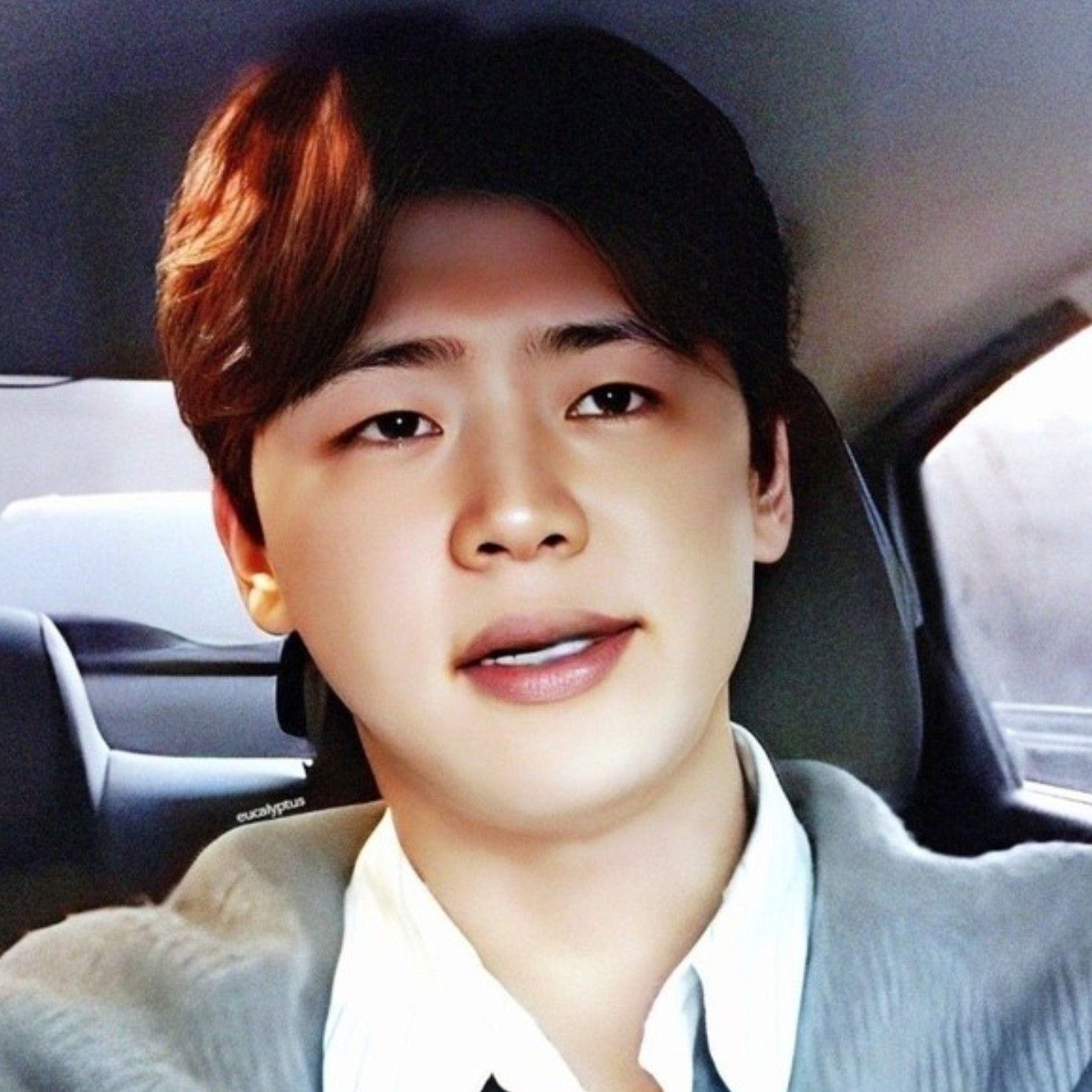 Behind-the-scenes cut of Park Jihyeon