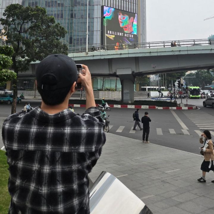 Momen yang diabadikan oleh penggemar Kim Seonho