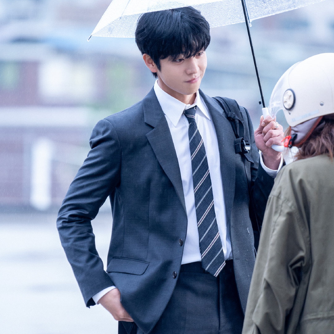 A moment captured by a fan of Chae Jonghyeop