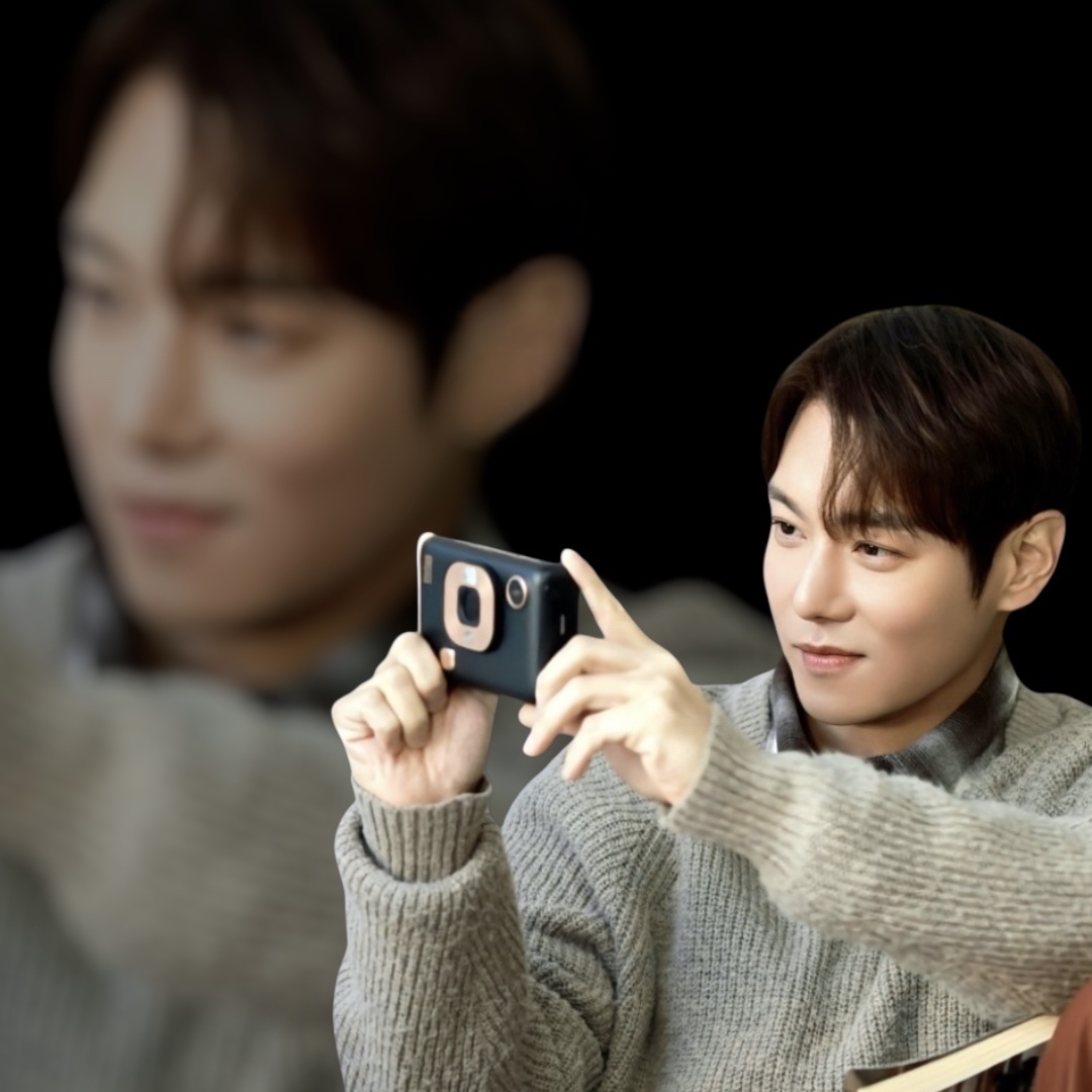 Behind-the-scenes cut of Hwanhee
