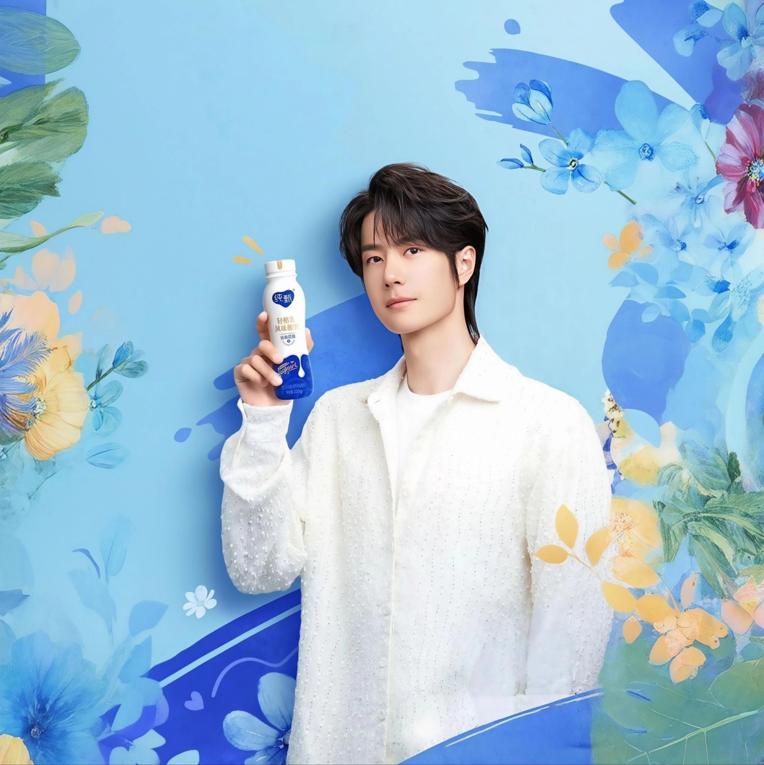 Behind-the-scenes cut of Wang Yibo