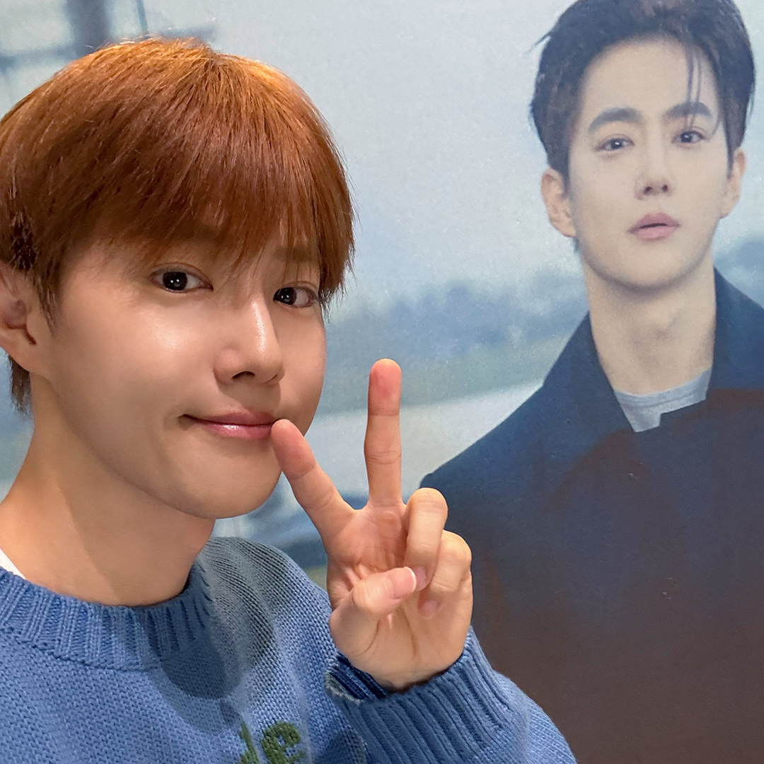 Behind-the-scenes cut of Suho