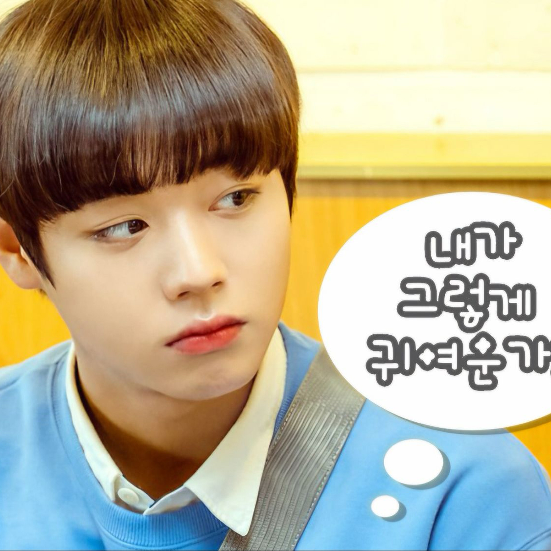 A moment captured by a fan of Park Jihoon