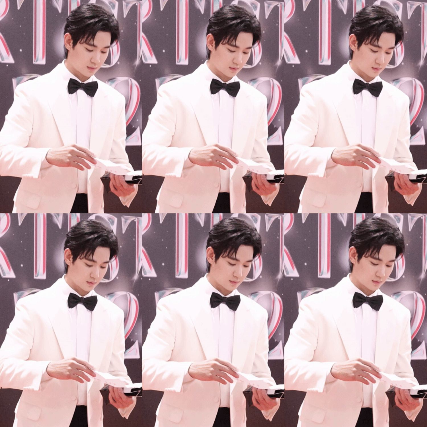 キム・スヒョンのビハインドカット