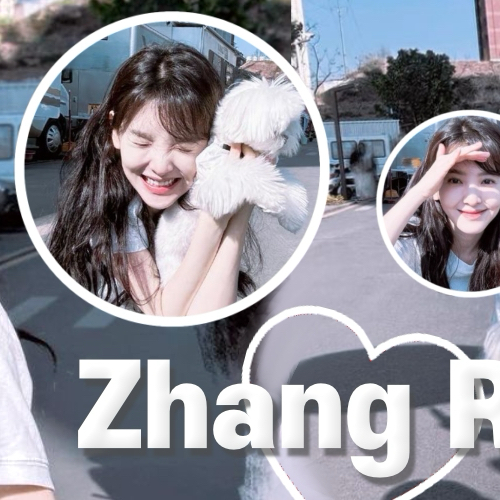 Behind-the-scenes cut of Zhang Ruonan