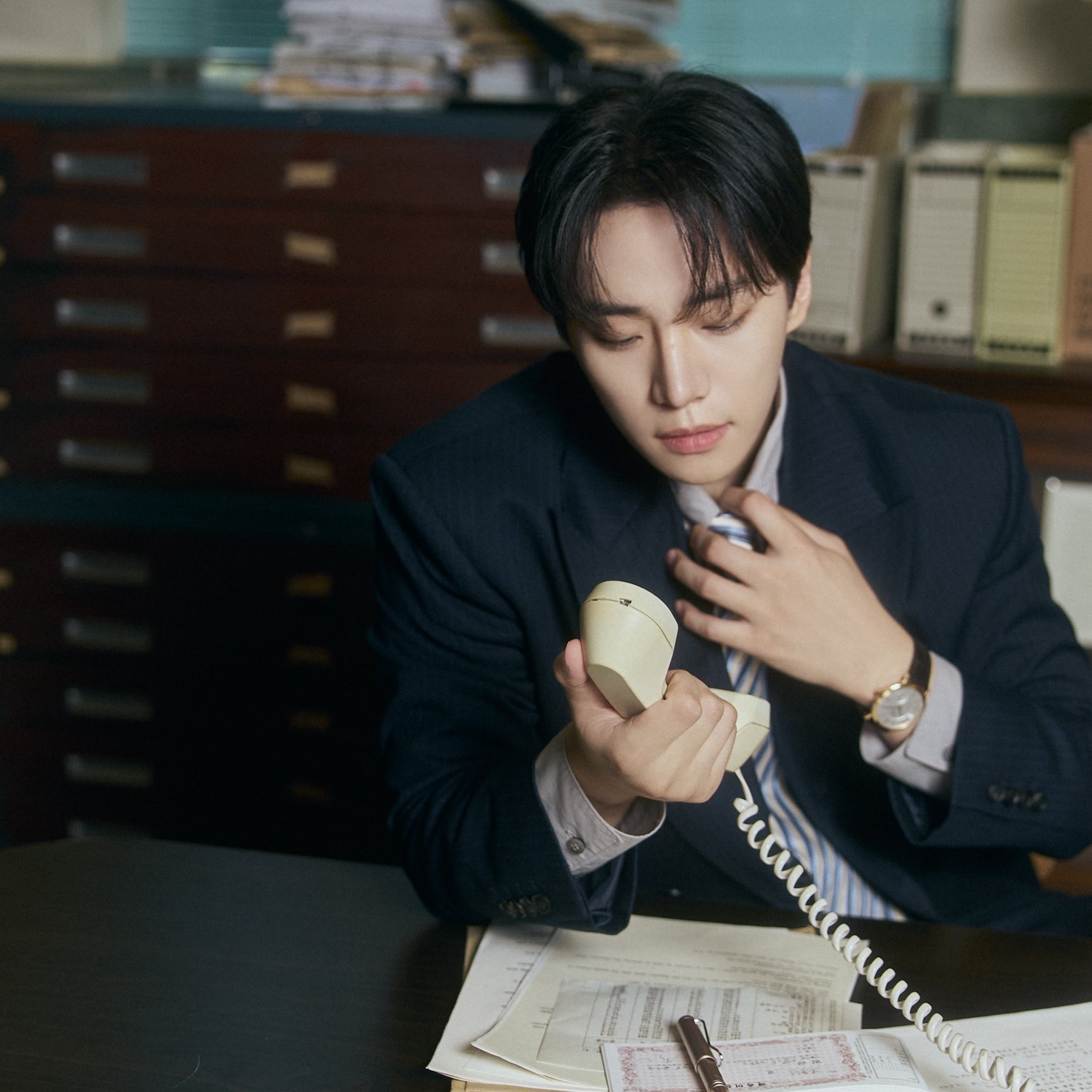 イ・ジュノのビハインドカット