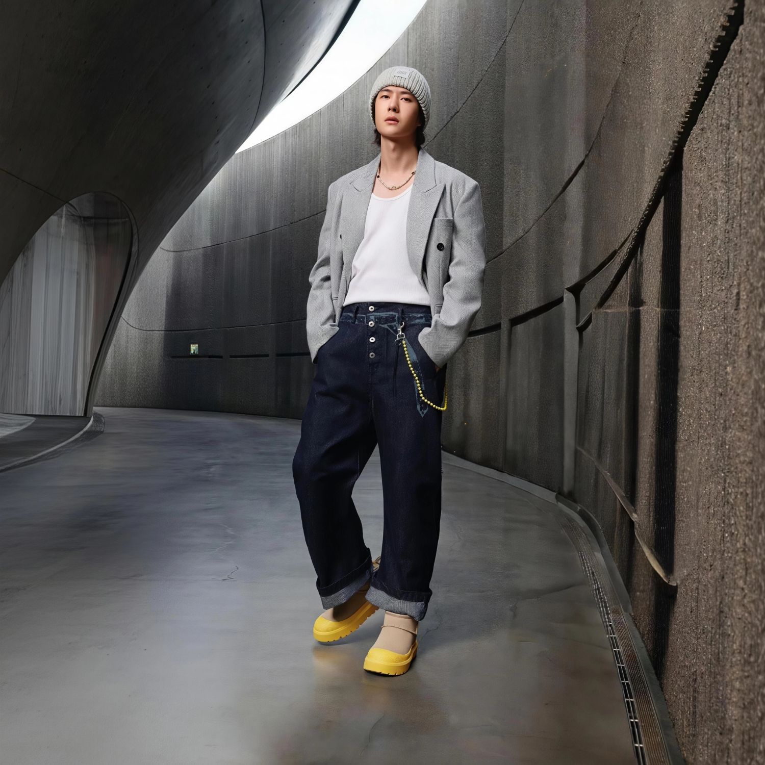 A moment captured by a fan of Wang Yibo