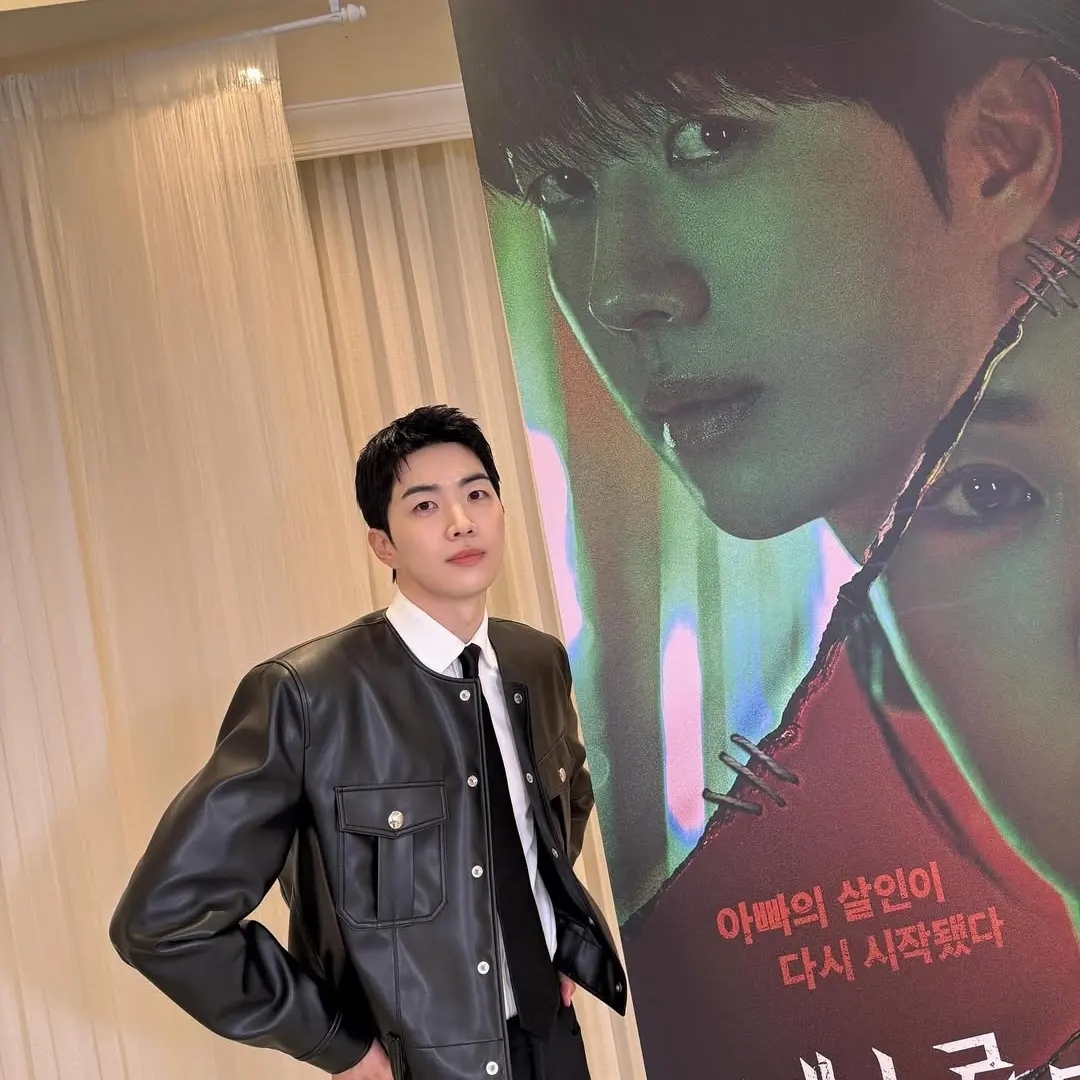 Behind-the-scenes cut of Kang Hoon
