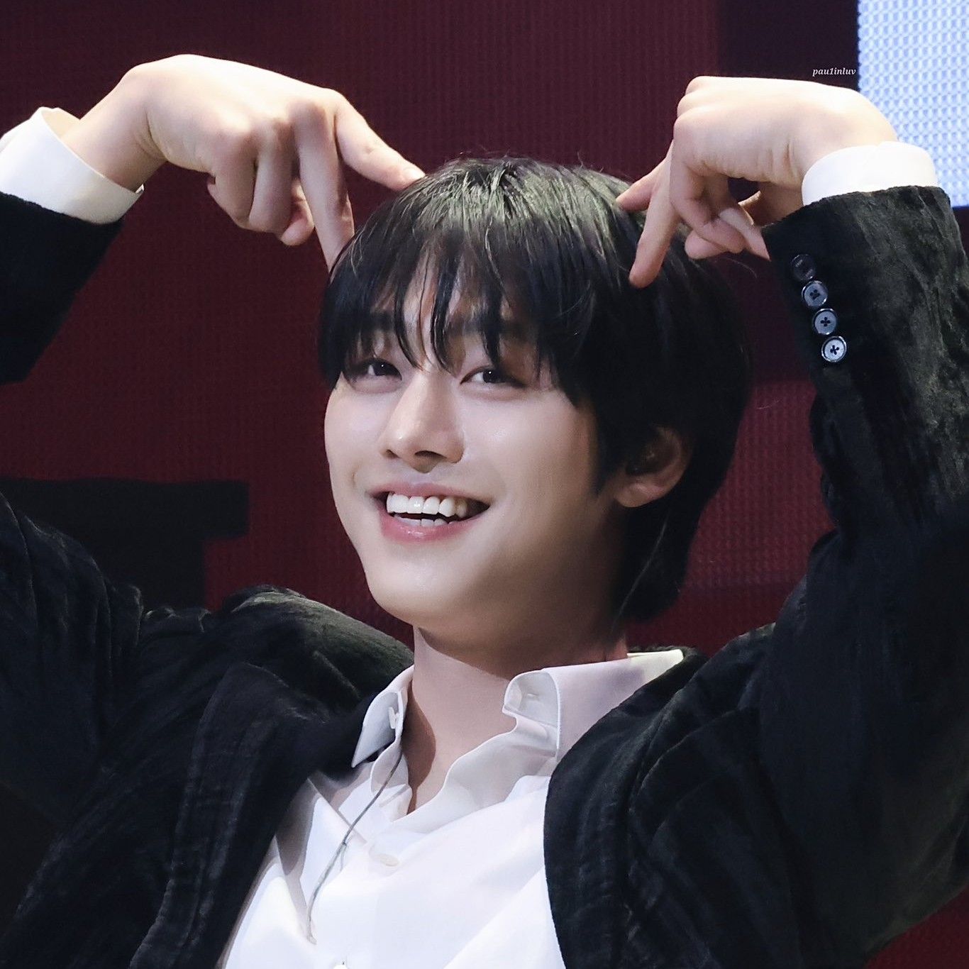 Behind-the-scenes cut of Ahn Hyoseop