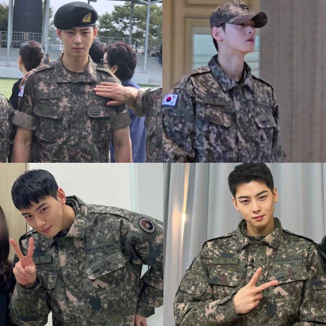 A moment captured by a fan of Cha Eunwoo