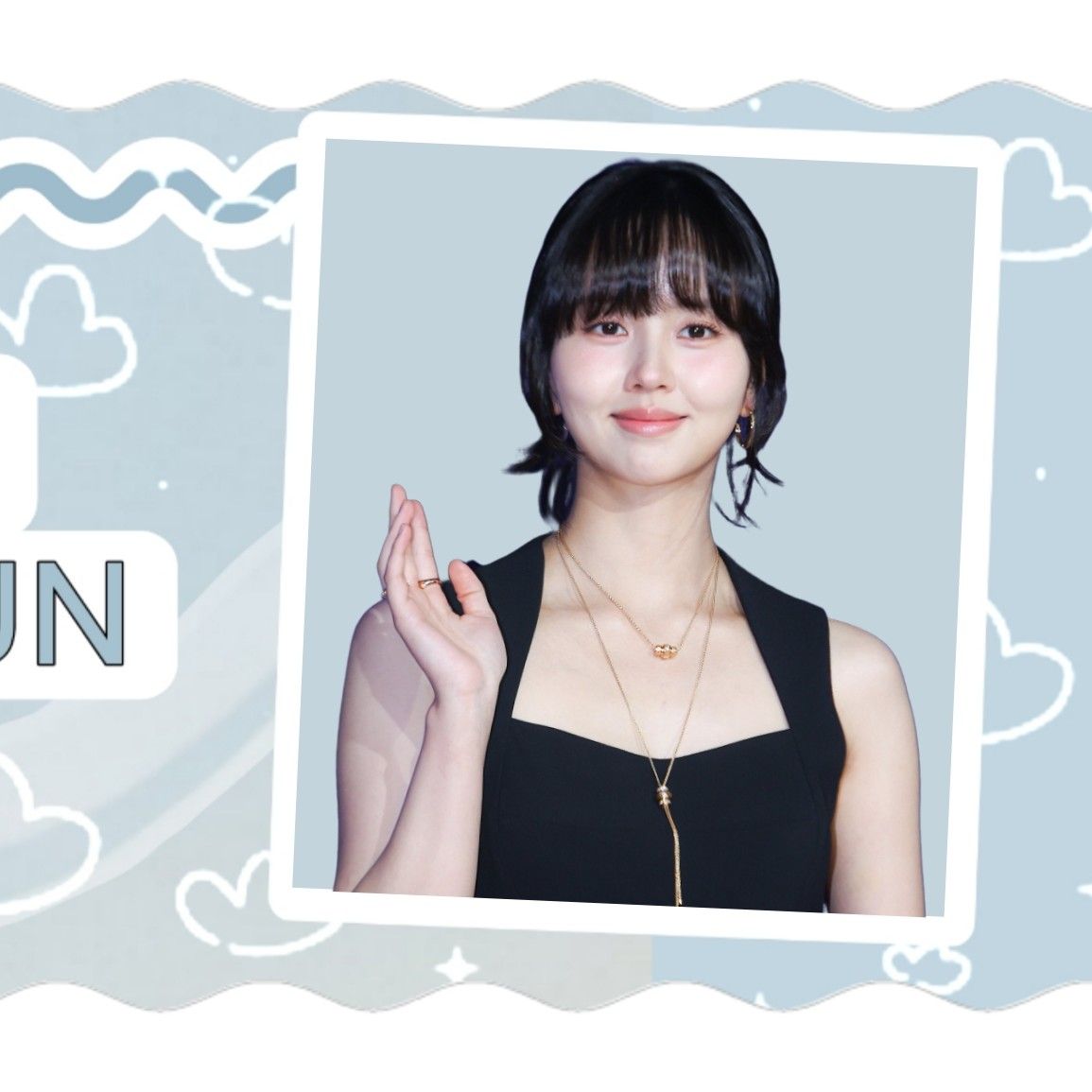 Behind-the-scenes cut of Kim Sohyun