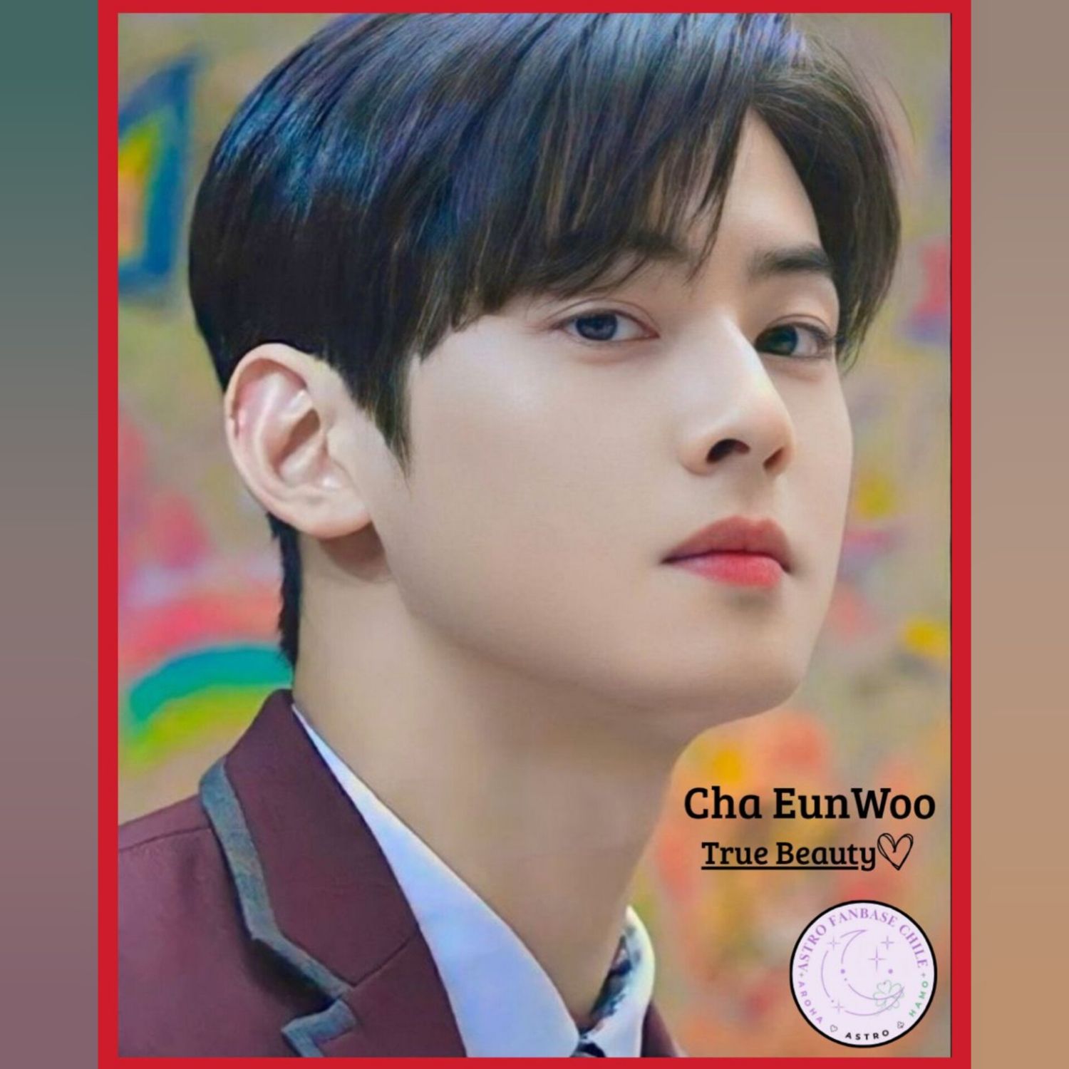 Behind-the-scenes cut of Cha Eunwoo