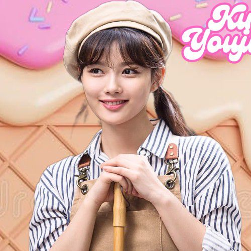 Behind-the-scenes cut of Kim Youjung