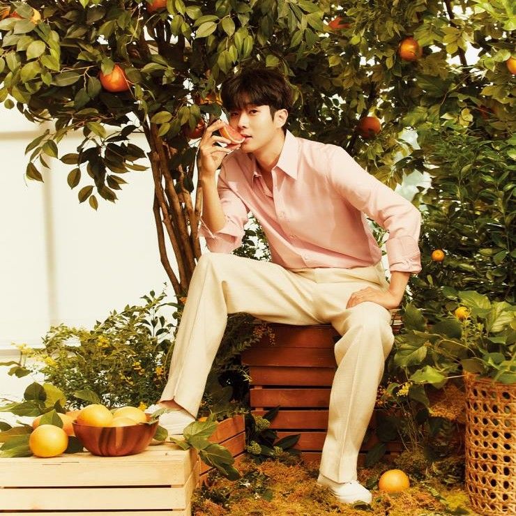 A moment captured by a fan of Choi Wooshik