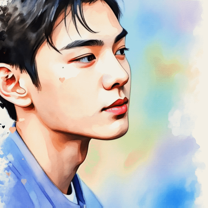 A moment captured by a fan of Bi Wenjun