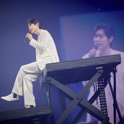 Behind-the-scenes cut of Son Taejin