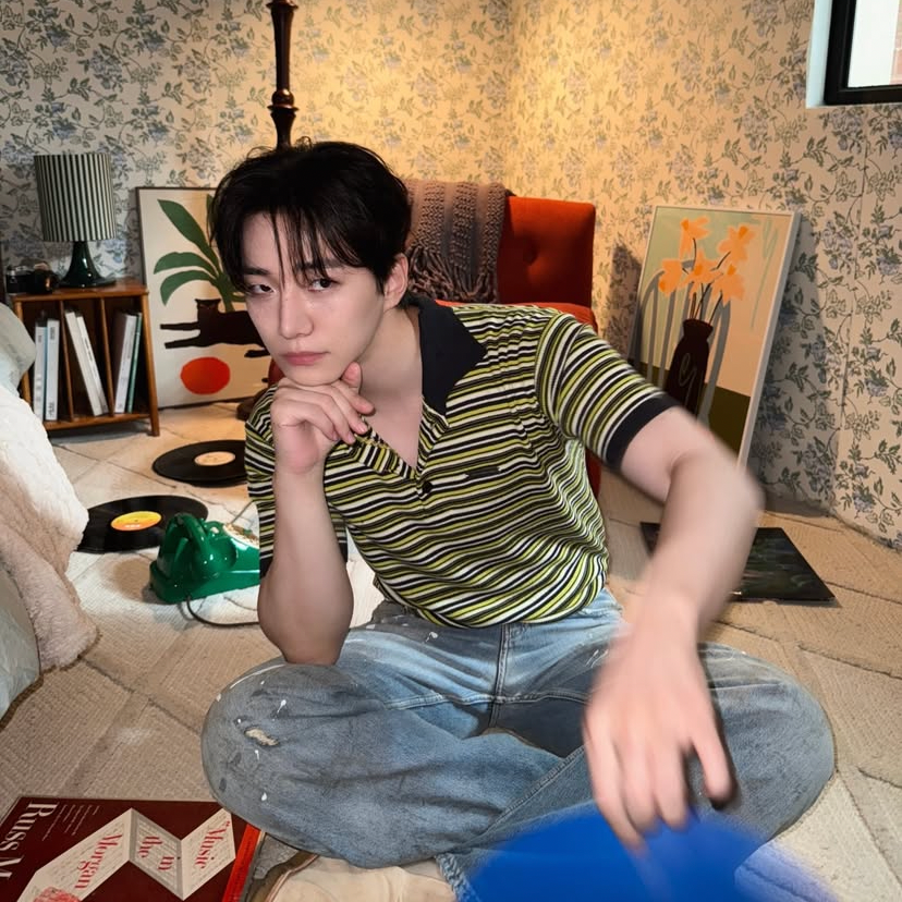 Behind-the-scenes cut of Lee Junho