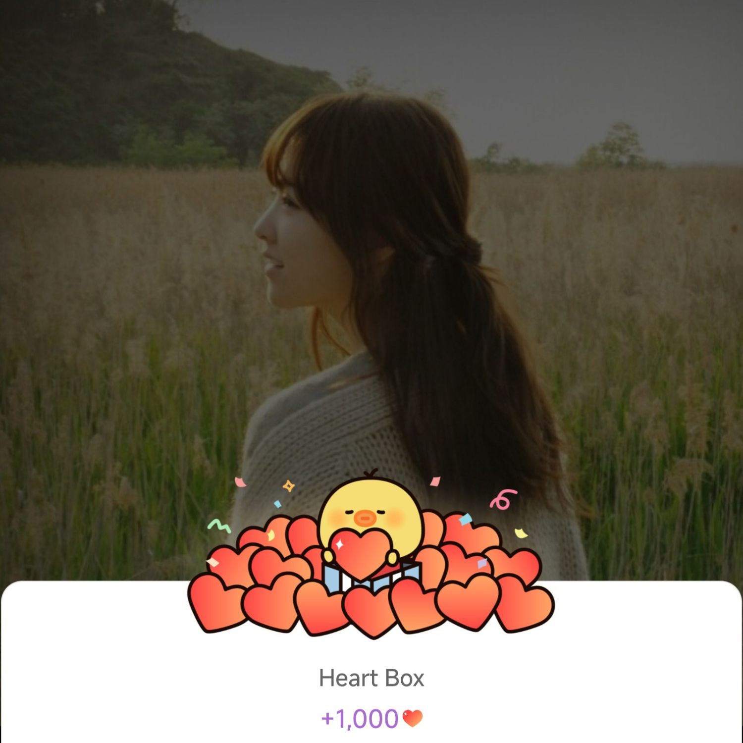 Recent activity shot of Park Boyoung