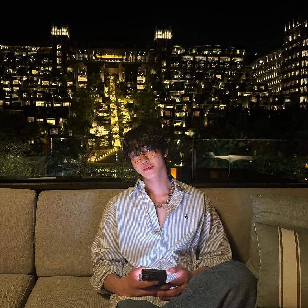 A moment captured by a fan of Ahn Hyoseop