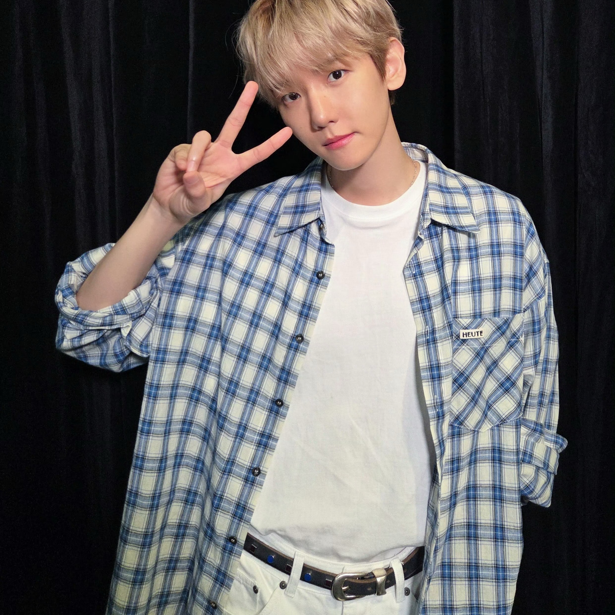 A moment captured by a fan of Baekhyun