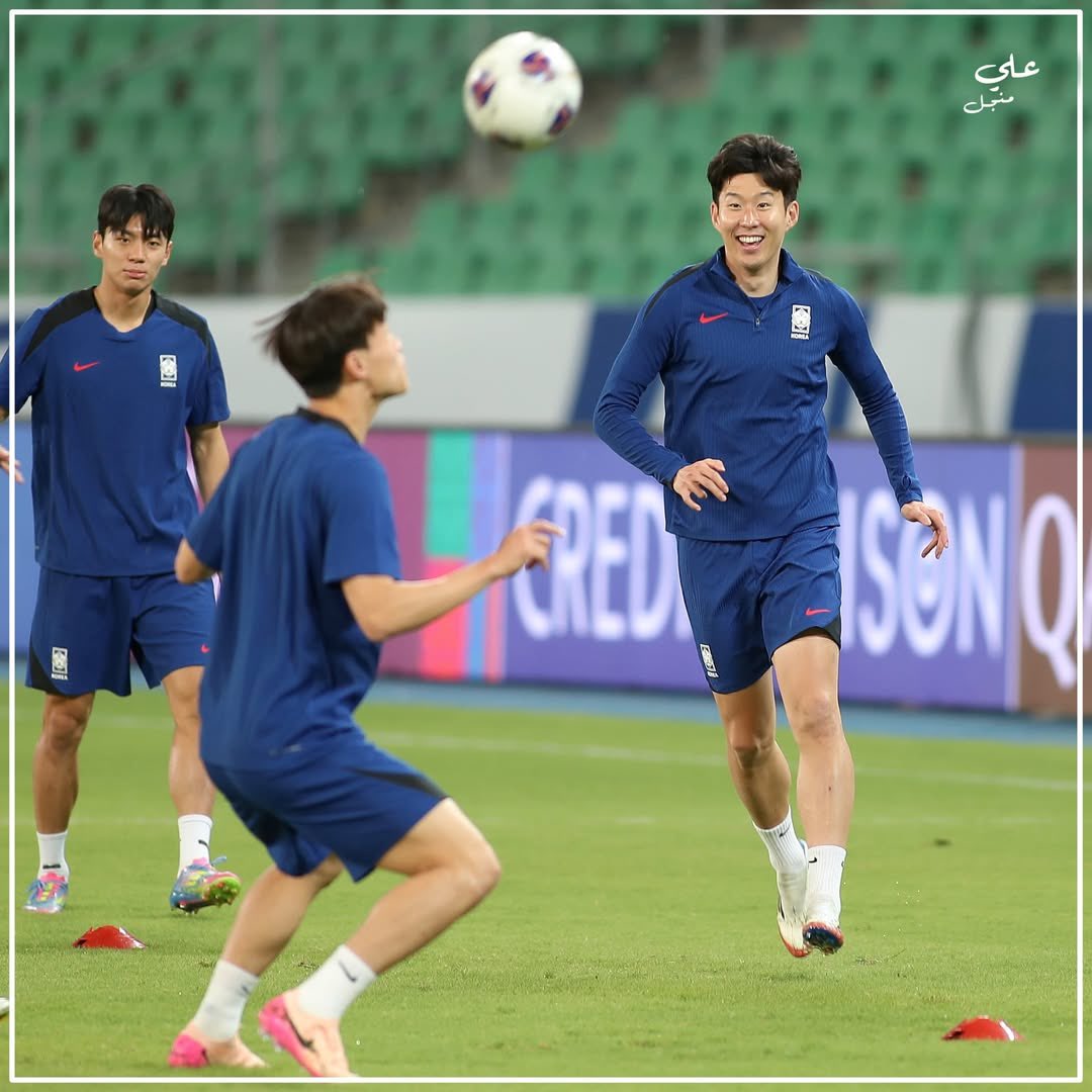 A moment captured by a fan of Son Heungmin