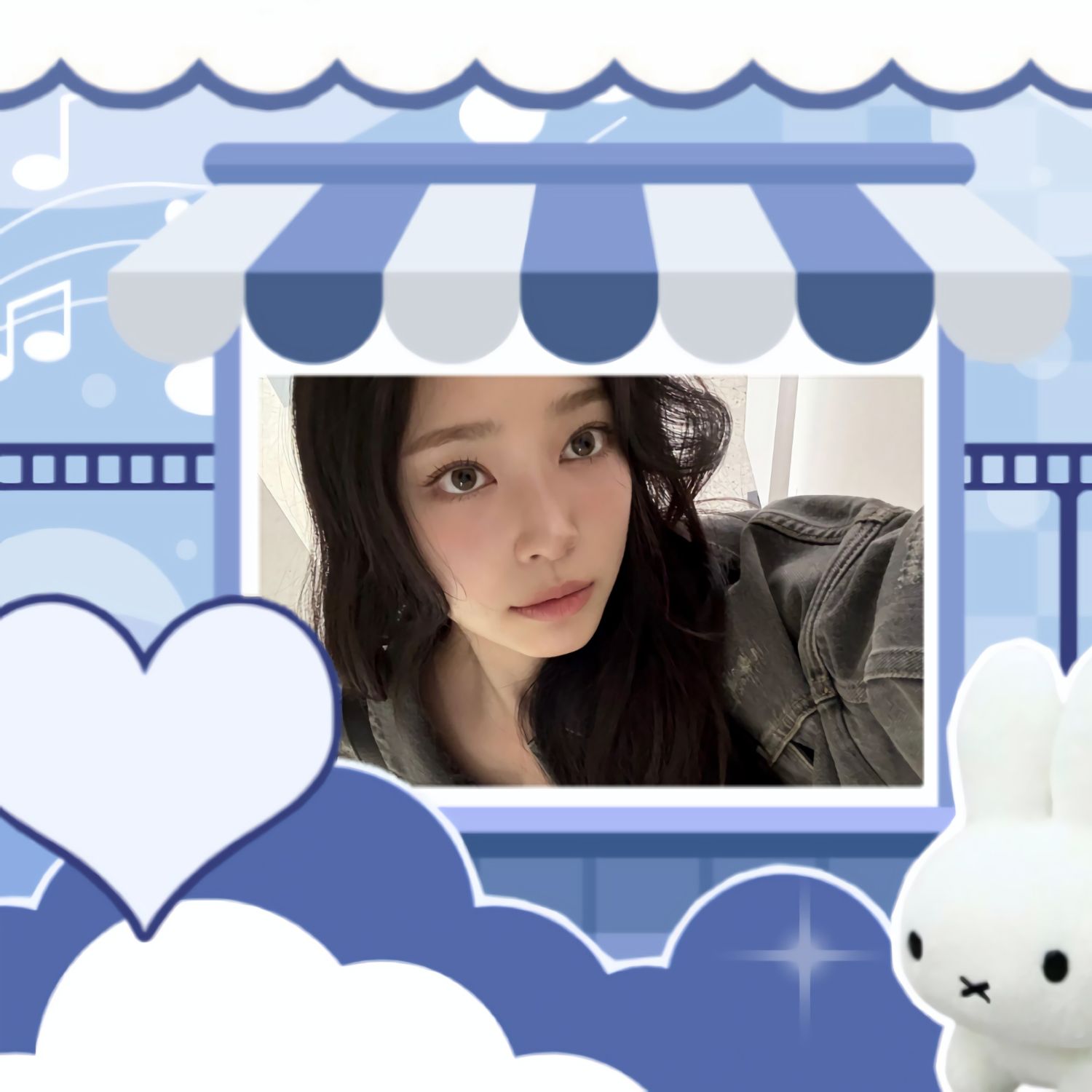 Behind-the-scenes cut of Kim Minju