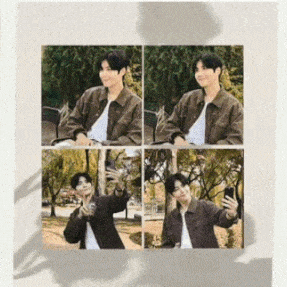 A moment captured by a fan of Kim Seonho